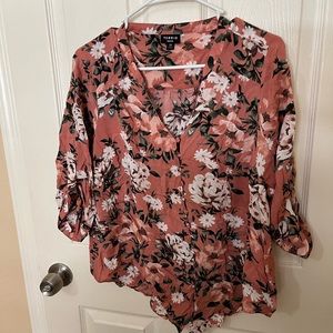 Torrid Floral Work Top